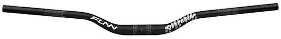 Funn Upturn 75mm Mountainbike Stuur Zwart 31.8mm