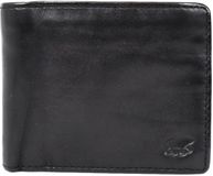 Bear Design Moose Leren Billfold - Zwart
