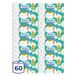 Regina Cartacamomilla Toiletpapier, 60 rollen toiletpapier, 300 pluizige vellen, 3-laags, zacht en consistent, geur van kamille, verpakking van recyclebaar papier, 100% FSC-gecertificeerd papier