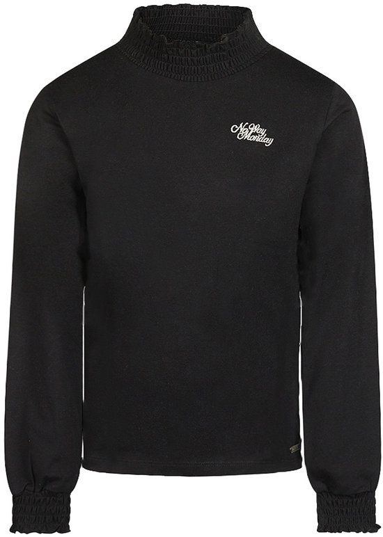 No Way Monday Meisjes T-shirt - Black