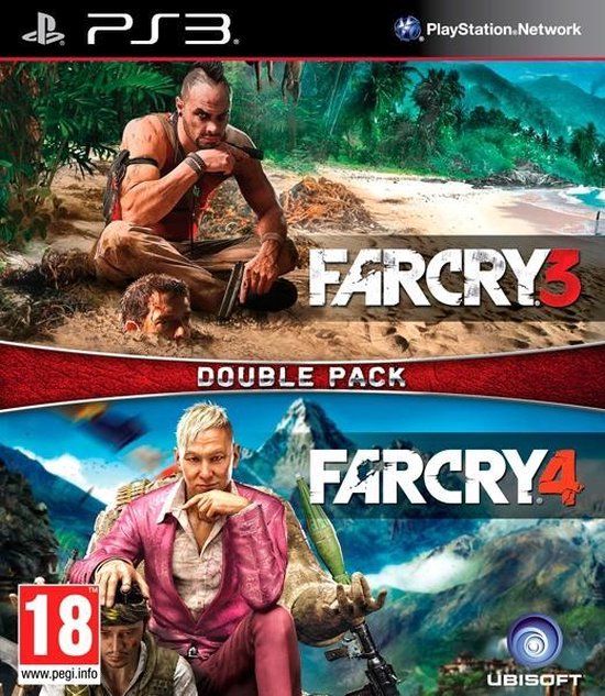 Far Cry 3 + Far Cry 4 (PS3) - Double Pack - 16+