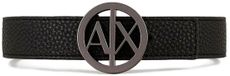 A|X Armani Exchange Riem Vrouwen Leer Zwart 85 cm