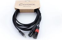 Cordial EY 3 WMM Y-Adapterkabel 3 m