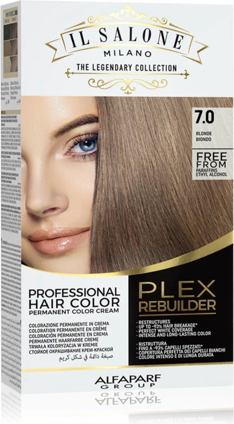 IL Salone - Alfaparf - Haarverf Kit - #7 Blond - 120 ml