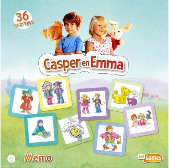 Just Games Casper en Emma - memo