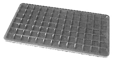 Elettrocasa AS7 Strijkijzer Onderzetter - Roestvrijstaal