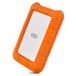LaCie Rugged USB-C 2TB External Hard Drive - Orange/Silver