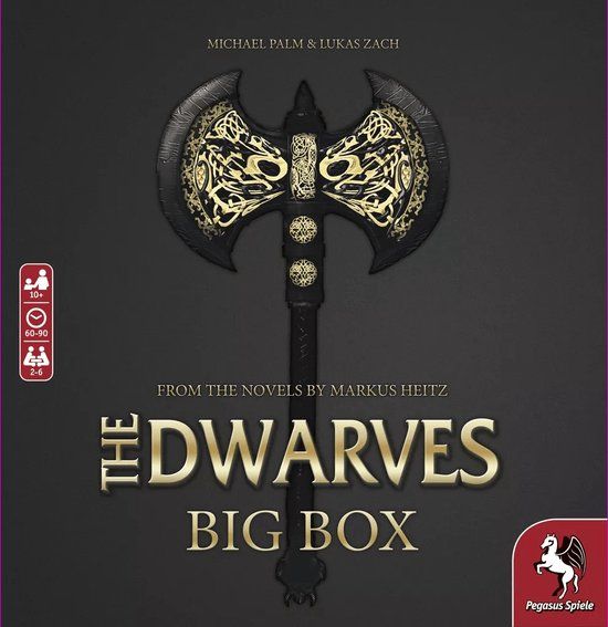 The Dwarves: Big Box - Bordspel (ENG) | Pegasus Spiele | Strategisch spel | 10+ jaar