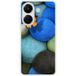 Xiaomi Redmi 13C Papillon galet bleu verstevigd hoesje met sublimatie bedrukking
