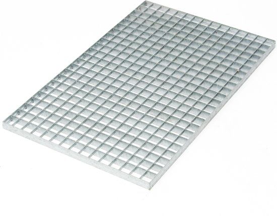 van der Loo Vloerrooster gegalviseerd 800 x 500mm (Prijs per stuk)