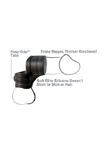 Fantasy C-Ringz - Mr.Big Cock Ring And Ball Stretcher-Black