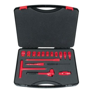 KS Tools 3/8" geïsoleerde dopsleutelset, 16-delig