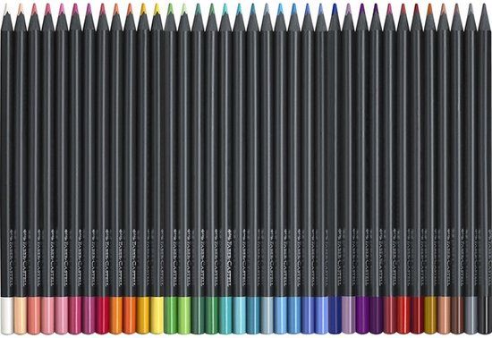 Faber-Castell Black Edition Kleurpotloden - 36 stuks