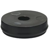Wagner QuickClip meubelglijders universele set; kunststof wit; voor alle toepassingen, 40 stuks Universele set zwart schroefbevestiging ø 40mm