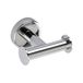 Inda STYL dubbele wandhanger, roestvrij staal, wit, 8 x 8 x 5 cm