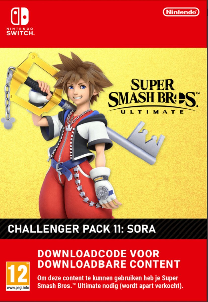 Nintendo Super Smash Bros. Ultimate Challenger Pack 11: Sora - Nintendo Switch Download Nintendo Switch