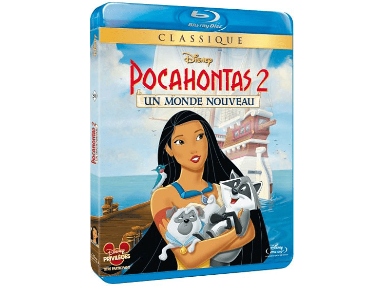 DISNEY CLASSICS pocahontas ii: un nouveau monde - blu-ray