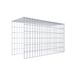 Gabionne d'attelage Type 4 100 cm x 60 cm x 40 cm (L x H x T), maille 5 cm x 10 cm, spirale