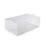 COMPACTOR Medium Transparante Schoen Opbergdoos met Handvat, Opvouwbaar, Polypropyleen, Transparant, Artikel RAN5961