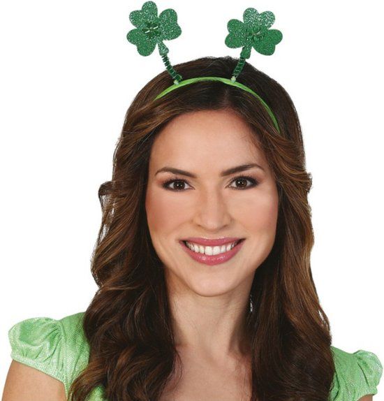 Groene St. Patrick's Day Diadeem - Ierland Thema - Unisex - Volwassenen