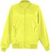 myMo ATHLSR Blousonjack met lange mouwen, klepzakken, drukknopen en rits, effen, met pochet, heuphoogte, polyester, zure limoen, maat XL
