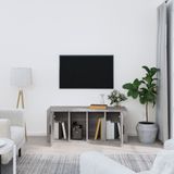 Maison Exclusive - meuble TV, gris Sonoma, 100x35x40 cm, panneau de particules