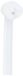 TRU COMPONENTS Serre-câble 3 mm x 100 mm Polyamide Blanc 100 pièce(s)