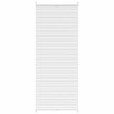 VidaXL Plisséjaloezie 80x200 cm Wit