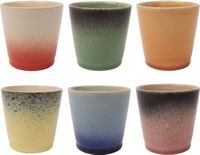 Studio Tavola Koffiekopjes Fire 200 ml - 6 stuks
