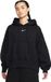 Nike Phoenix Fleece Pullover Hoodie Zwart Dames S