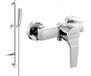 Mexen Caro DF72 robinet de douche avec ensemble de douche, chrome