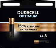 Duracell Optimum 8xAA Batterijen - 8 stuks