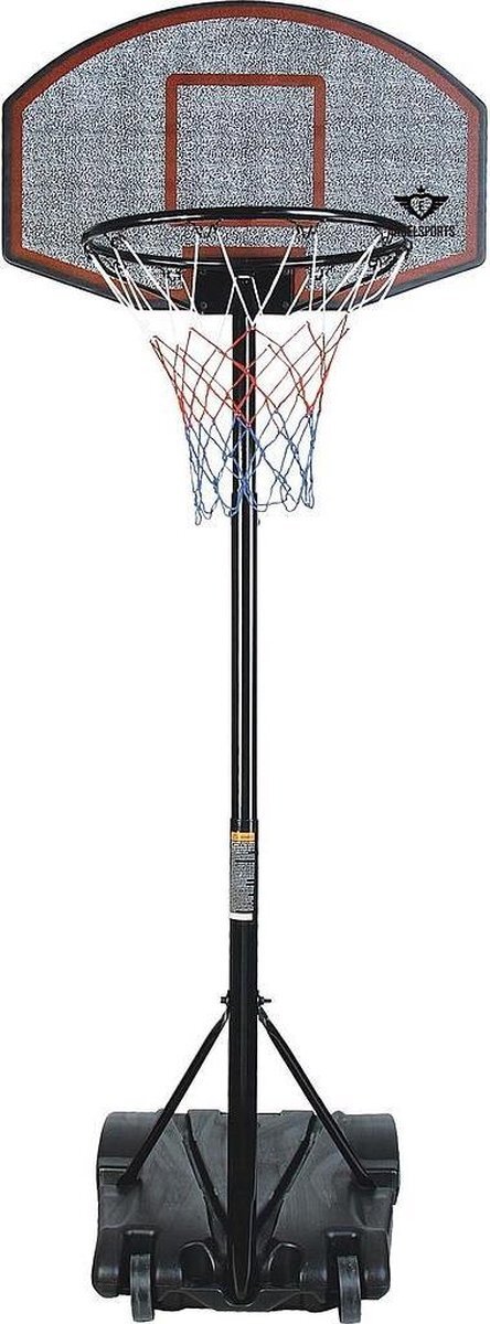 Angel sports Basketbalstandaard. Verstelbaar in hoogte van 140 cm tot 215 cm
