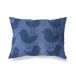 BonaMaison Blauw Decoratieve Kussensloop, Kussenhoezen Bank, Decoratieve Kussenhoesjes, Kussensloop; Sofa, Slaapkamer, Kantoor, Auto 45x60 Cm - Ontworpen en vervaardigd in Turkije