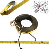 Husqvarna Oregon zaagketting, 15 meter, met Spencer 505697304 bevestigingshaken