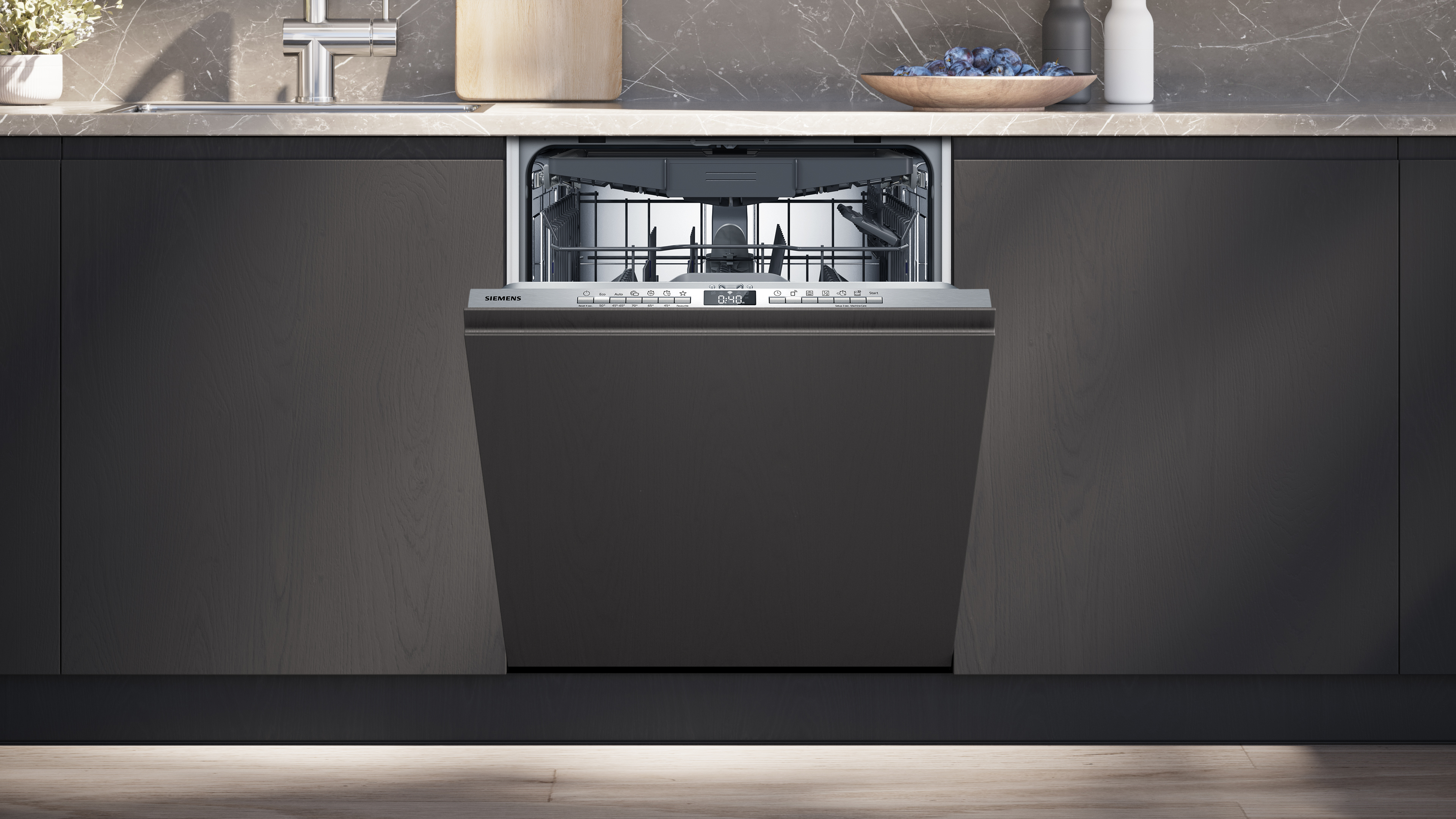 Siemens SN63EX03ME iQ300 - Inbouwvaatwasser - 60 cm - Energielabel B - Home Connect - varioSpeed Plus
