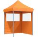 vidaXL Tente de réception 200 x 200 x 306 cm, Orange, Tissu Oxford