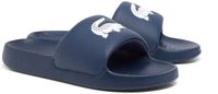 Lacoste SERVE SLIDE 1.0 125 1 CMA NVY/WHT Pantoufles homme - bleu marine / blanc