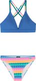 Protest PRTAmia JR Bikini Set Meisjes Gladio Blue Gestreept