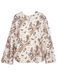 SEIDENSTICKER Blouse ecru / bruin / zwart