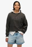 Superdry Athletic Essentials Tonal Appliqué Crew Damen Sweatshirt