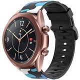 Strap-it Samsung Bracelet camouflage Samsung Galaxy Watch 3 41mm (bleu)