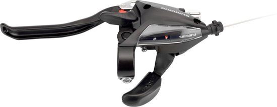 Shimano ST-EF500-4 Schakel-/remhendel Links 2-speed 4 vingers