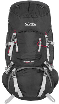 CAMPZ Mountain Pro 5510 L rugzak grijszwart