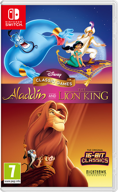 Nintendo Aladdin and The Lion King