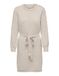 ONLY ONLGLORY LIFE LS BUTTON DRESS CC KNT - Meisjes - Mini jurk - S - Pumice Stone