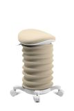 TOPSTAR Sitness Papyrus Dynamische kruk, 4D met wieltjes, AGR-gecertificeerd, beige