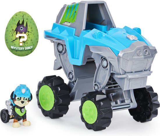 PAW Patrol Zuma Deluxe Voertuig Dino Rescue Set met Mysterie Dino