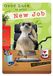 Piccadilly Greetings Group Ltd FANTASTISCHE KLEURRIJKE MEERKAT OP HET WERK GOED GELUK IN UW NIEUWE JOB WENKAART