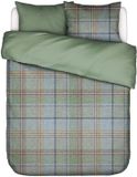 Essenza Meau Dekbedovertrek Lyocell-Katoenmix Basil green - Lits-Jumeaux XL – 260x200/220 cm